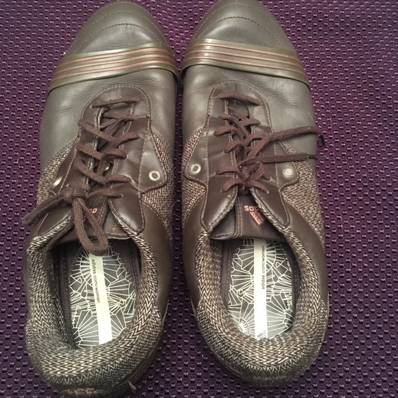 adidas synthetic leather shoes